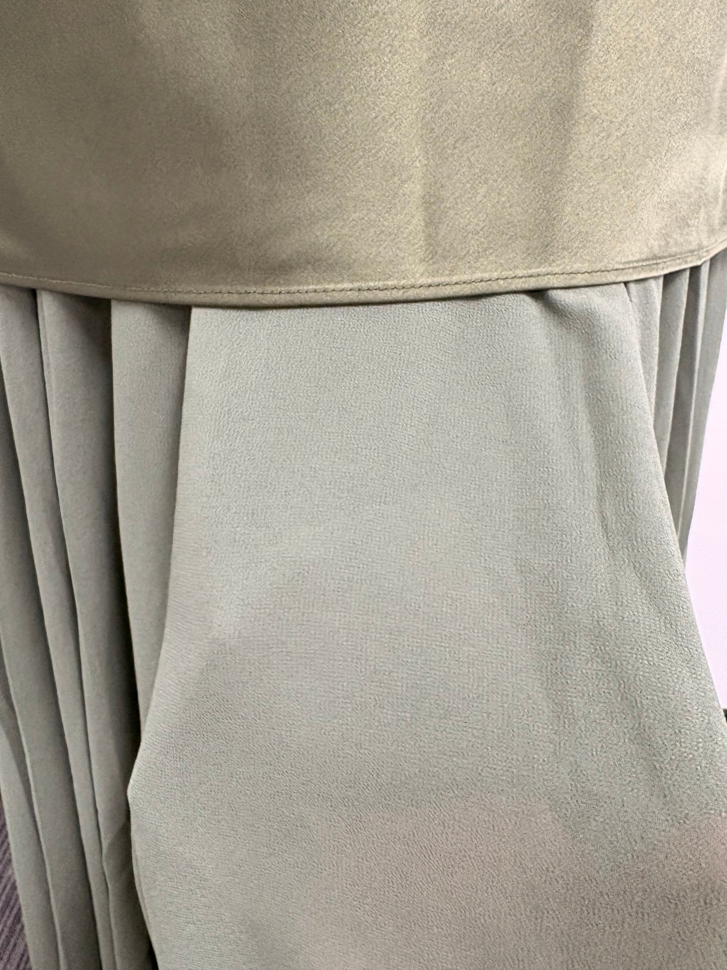 Nocturnal Sage Layered Slip Maxi Dress - Forest Whisper Edition