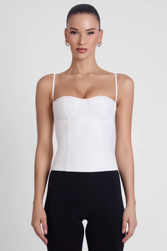 Ivory Muse Corset Camisole