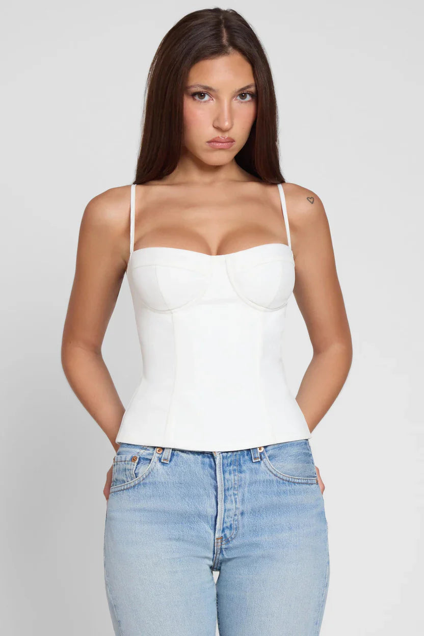 Ivory Muse Corset Camisole