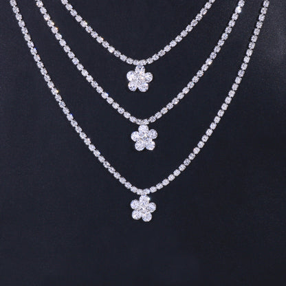 Rhinestone Shoulder Chain – Glam Dress Accessory