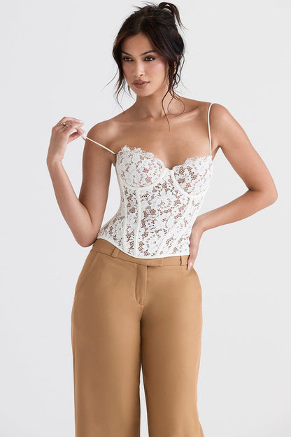Ivory Lace Embrace Corset