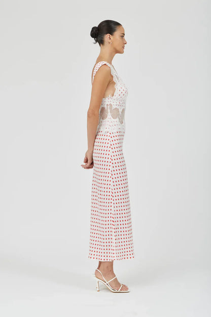 Café Romance Midi Dress
